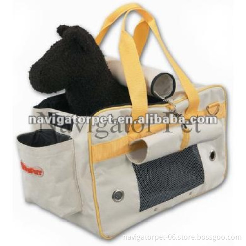 Portable Soft-Sided cat carrier with removable bottom pad